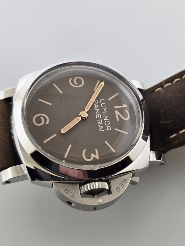 Panerai Pam 00663 Luminor Acciaio Brevettato 3 Day Pwr Res Manual 47mm