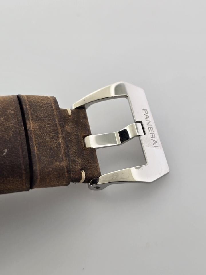 Panerai Pam 00663 Luminor Acciaio Brevettato 3 Day Pwr Res Manual 47mm