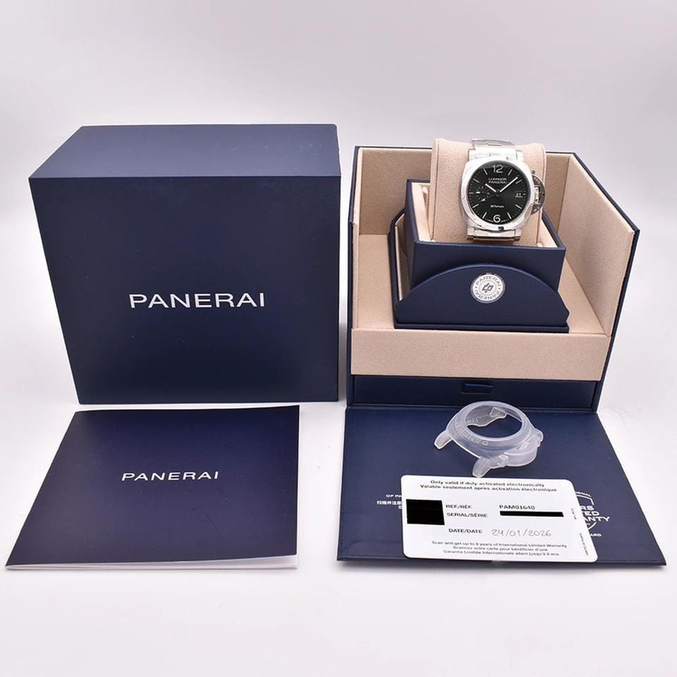 Panerai Luminor Green Sunburst Dial Quaranta Bi Tempo PAM01640 2026