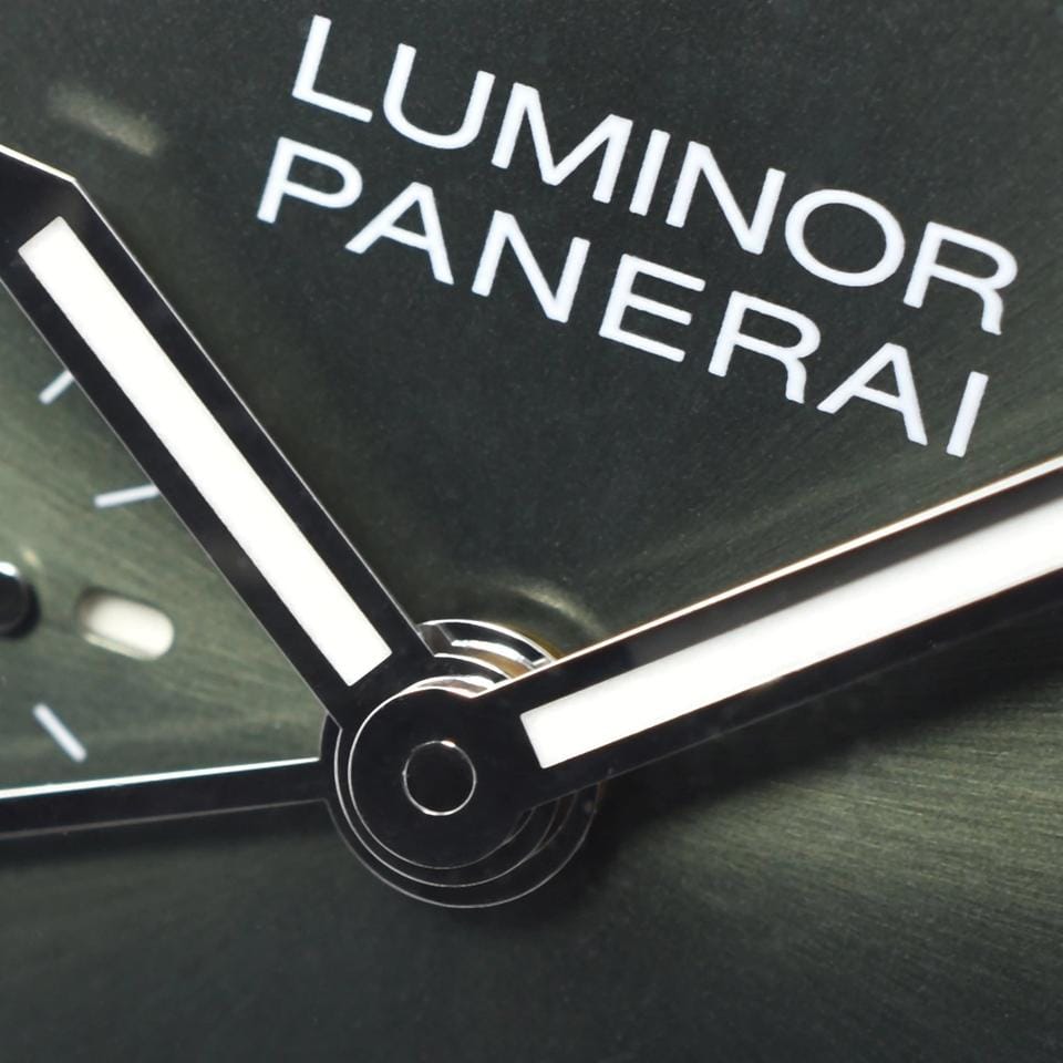 Panerai Luminor Green Sunburst Dial Quaranta Bi Tempo PAM01640 2026