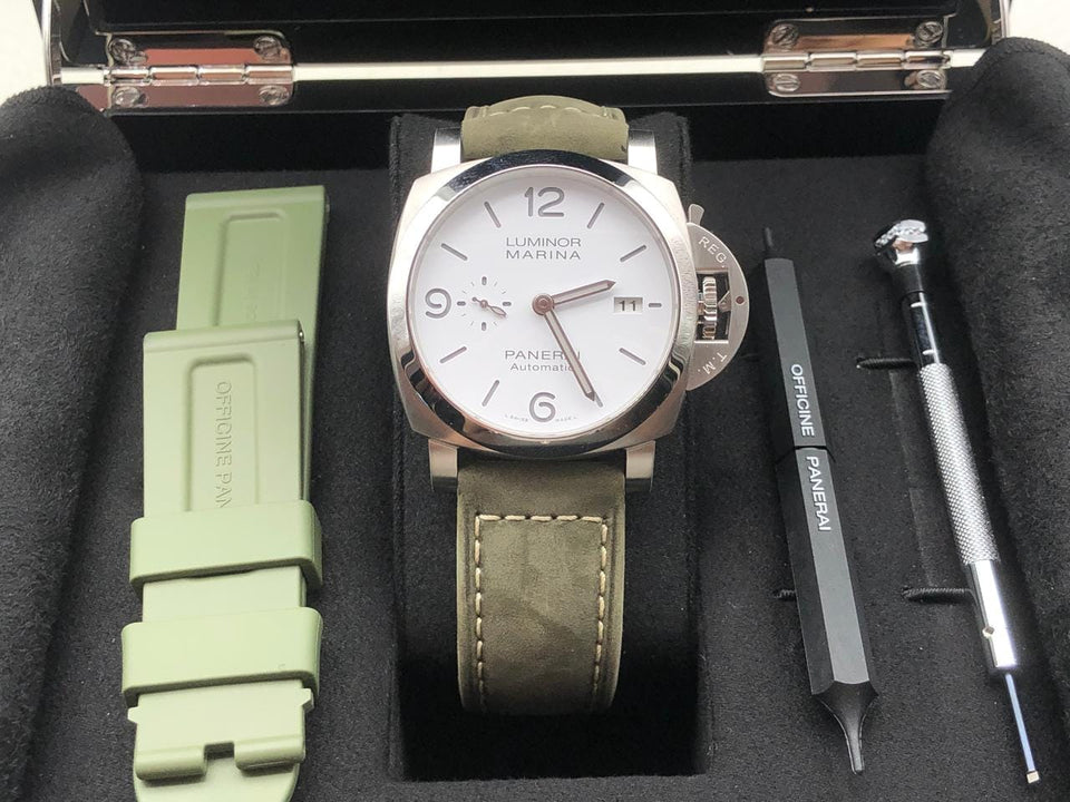 Panerai Luminor Marina 44mm Pam01314 White Dial