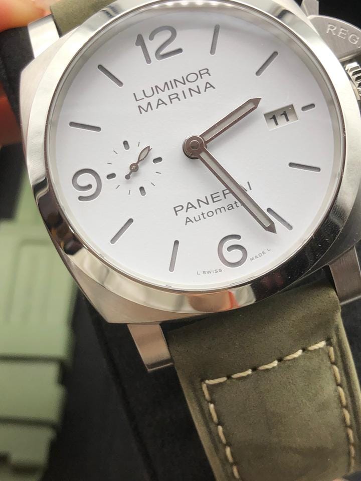 Panerai Luminor Marina 44mm Pam01314 White Dial