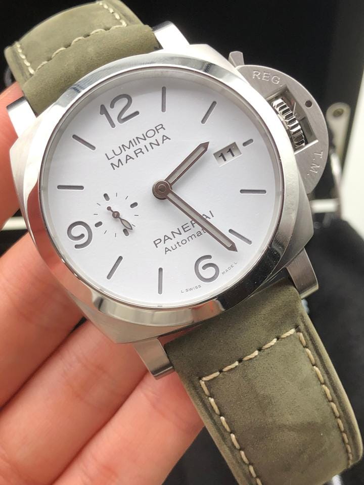 Panerai Luminor Marina 44mm Pam01314 White Dial