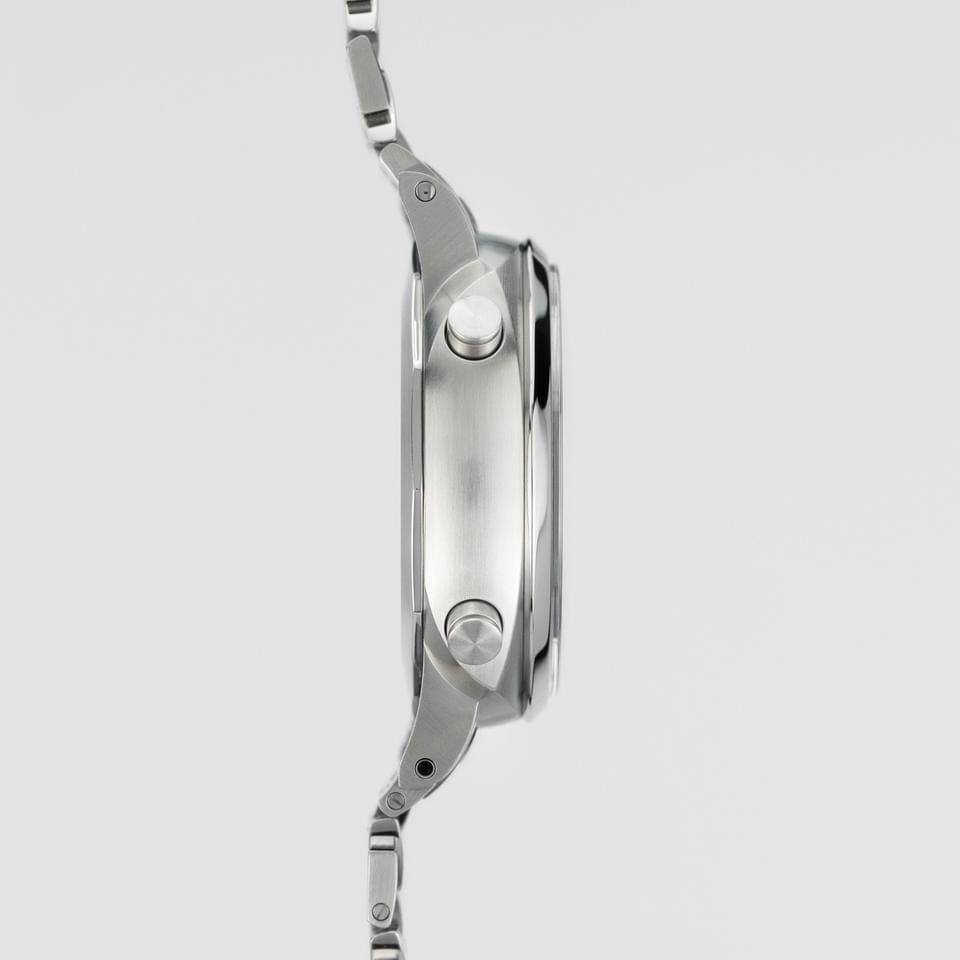 Panerai Luminor Chrono Pam01110 Blue dial meets Italian flair in 44mm steel MINT