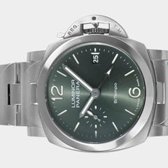 Panerai Luminor Quaranta Bitempo / Steel / 40 mm / Box&Papers / PAM 01640
