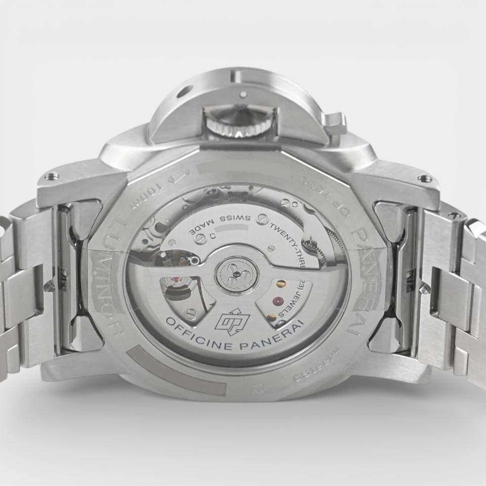 Panerai Luminor Quaranta Bitempo / Steel / 40 mm / Box&Papers / PAM 01640