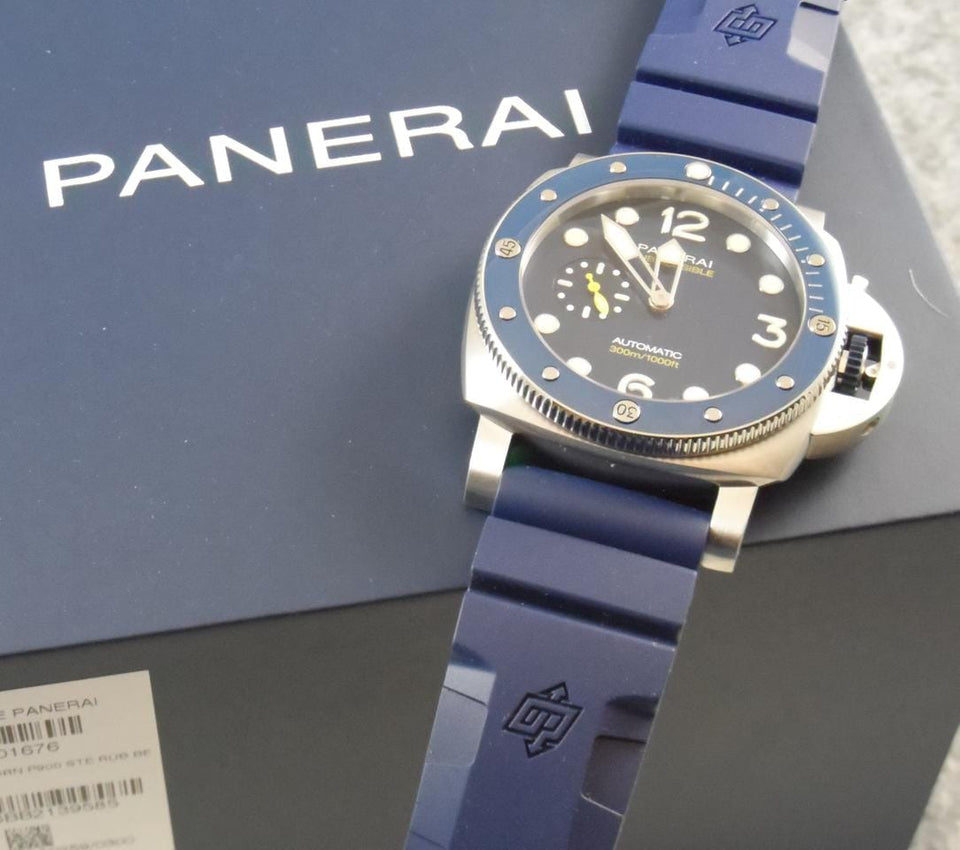 Panerai Submersible Quarantaquattro Mike Horn Pam01676 Full Sett