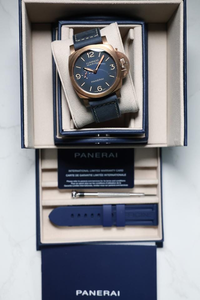 Panerai Luminor Marina Bronzo 44mm PAM01678 Full Set. New Unworn. 2025 December