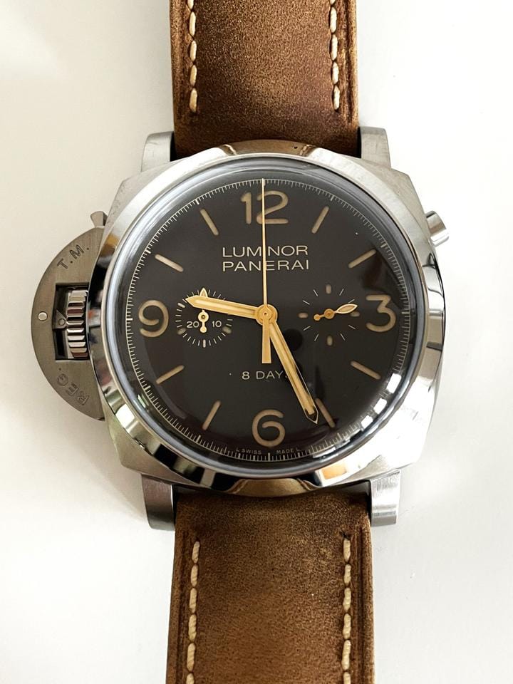Panerai Luminor 1950 Chrono Left-handed 8 Monopulsante Full Set Special Edition