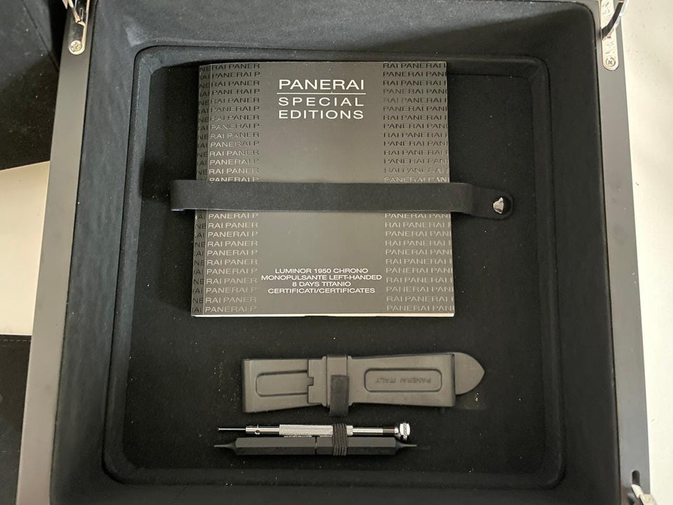 Panerai Luminor 1950 Chrono Left-handed 8 Monopulsante Full Set Special Edition