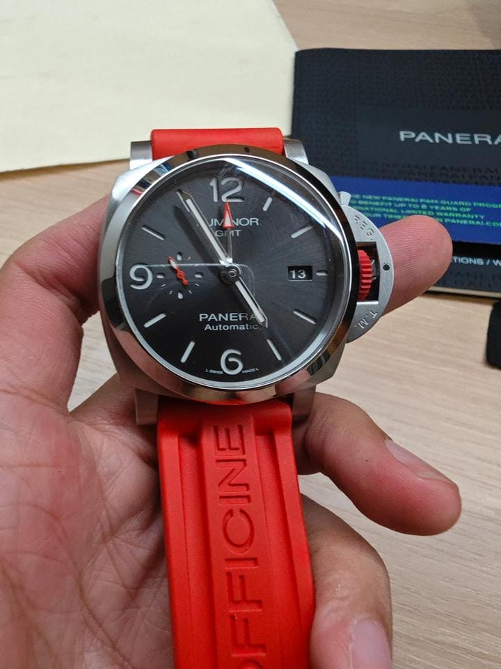 Panerai Luminor Gmt Ion Special Edition Pam 1177 Panerai Luminor GMT Singapore Limited Edition PAM1177
