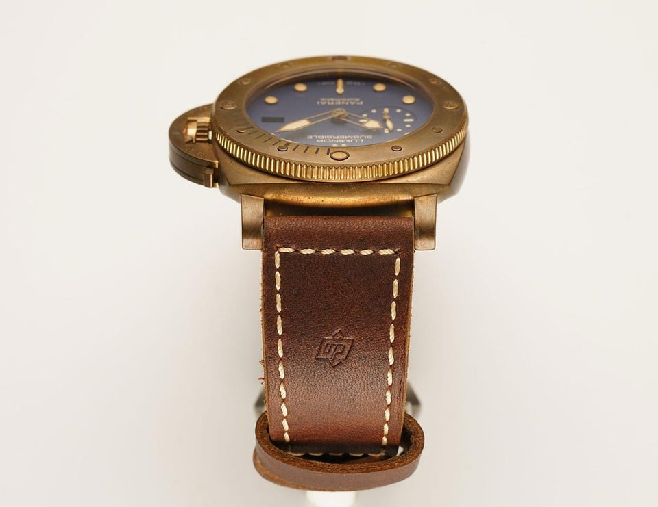 Panerai Officine Submersible 47mm 1950 Bronzo Blue Dial Number One Of 1000 LTD ED NOS