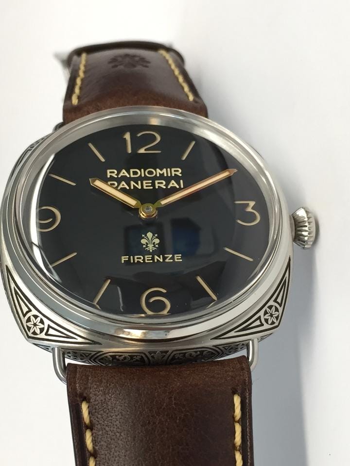 Panerai Radiomir Firenze 3 Days Engraved Special Edition