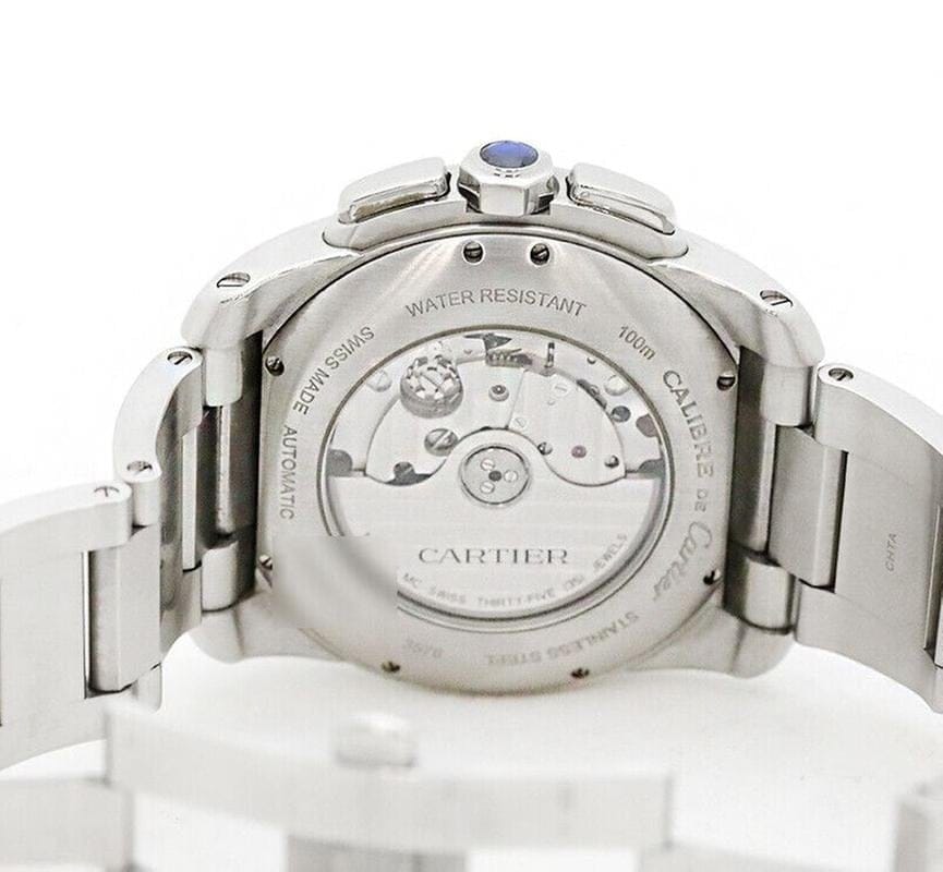 Cartier Calibre de Cartier Chrono Steel 42 MM W7100045