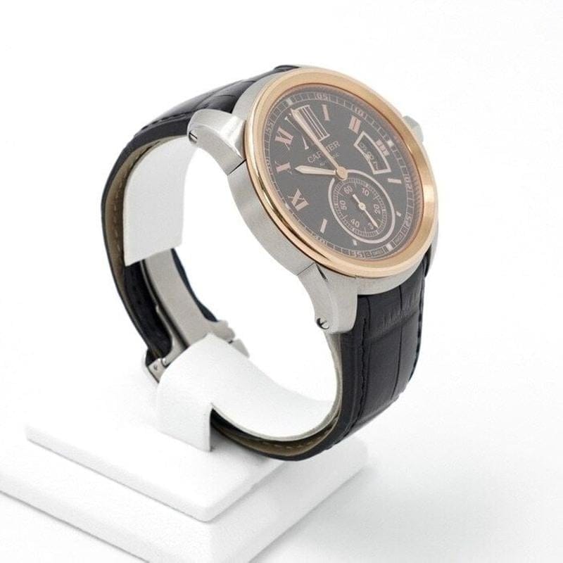 Cartier Calibre de Cartier Automatic 42mm Leather Strap Men's Watch W7100051