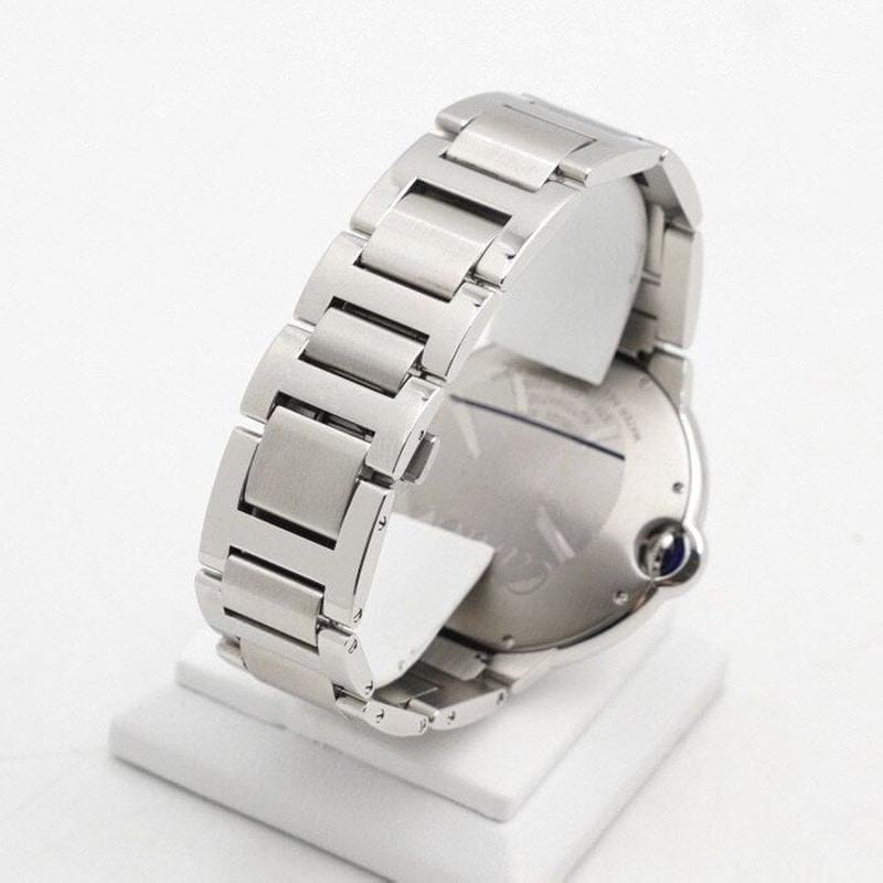 Cartier Ballon Bleu 42mm Large Automatic Steel Men's Watch 51435