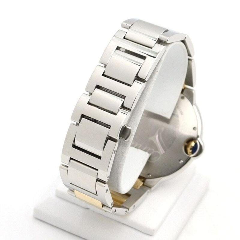 Cartier Ballon Bleu 42mm W69009 Z3 18 K Yellow Gold Combination Ballon Bleu de 42 MM Automatic Men's Watch