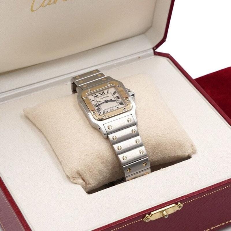 Cartier Santosde Cartier Large Quartz Watch W20011 C4