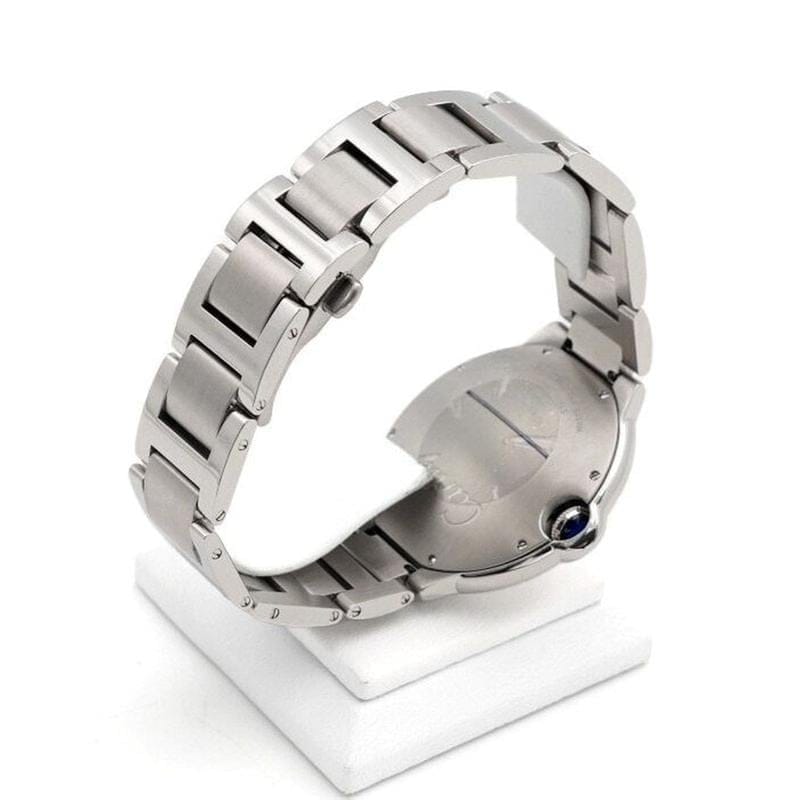 Cartier Ballon Bleu 42mm Large Automatic Steel Men's Watch W69012 Z4