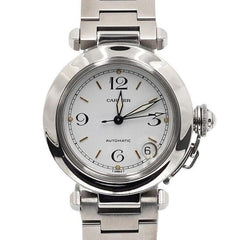 Cartier Pashade Cartier 35mm White Dial Steel Automatic Watch