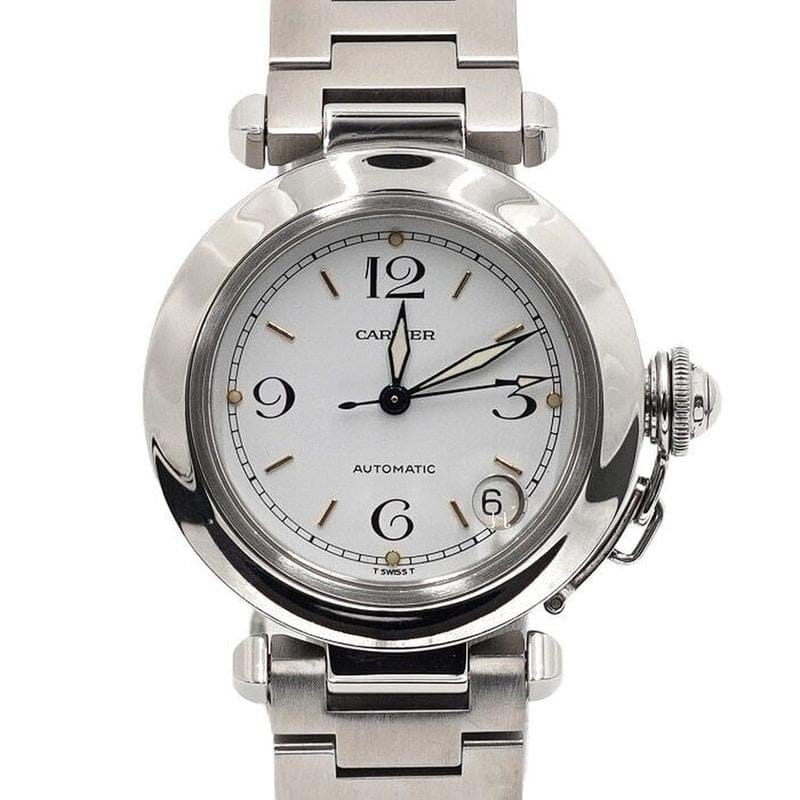 Cartier Pashade Cartier 35mm White Dial Steel Automatic Watch