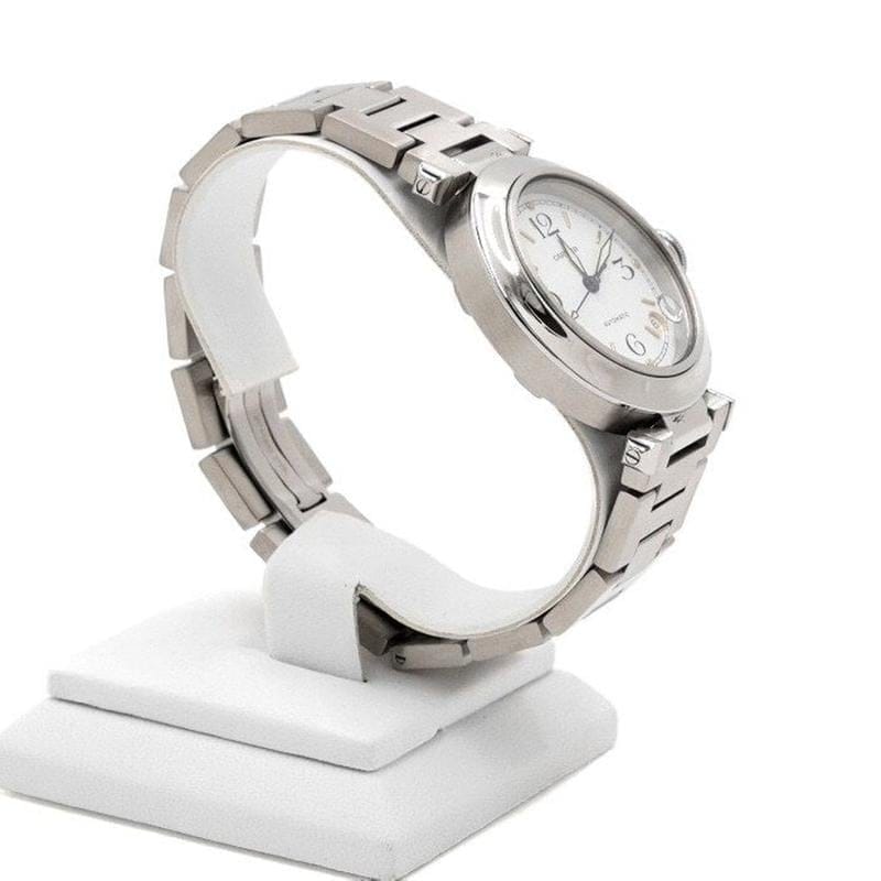 Cartier Pashade Cartier 35mm White Dial Steel Automatic Watch