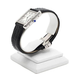 Cartier Tank Solo Small Leather Band Quartz Women's Watch 1018255