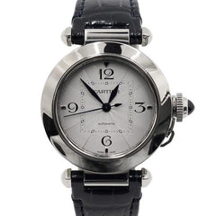Cartier Pashade Cartier Automatic Leather Band 35 MM Unisex Watch 1943