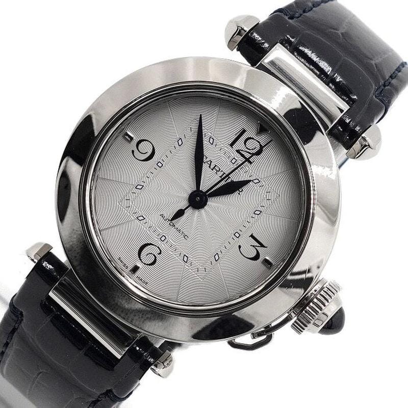 Cartier Pashade Cartier Automatic Leather Band 35 MM Unisex Watch 1943
