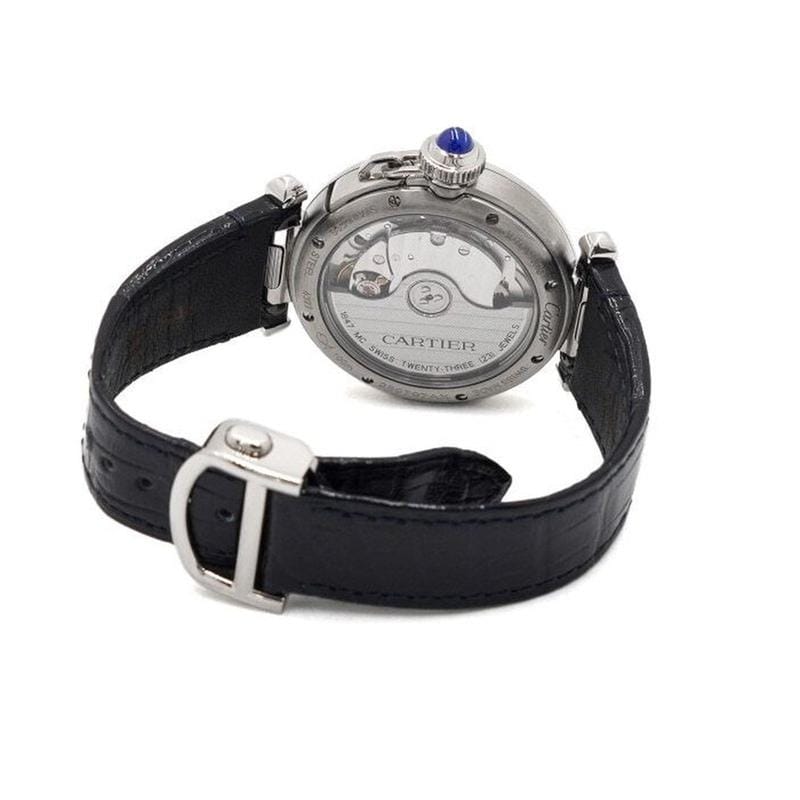 Cartier Pashade Cartier Automatic Leather Band 35 MM Unisex Watch 1943
