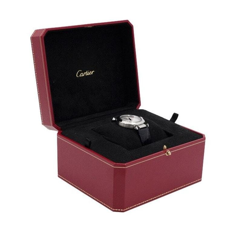 Cartier Pashade Cartier Automatic Leather Band 35 MM Unisex Watch 1943