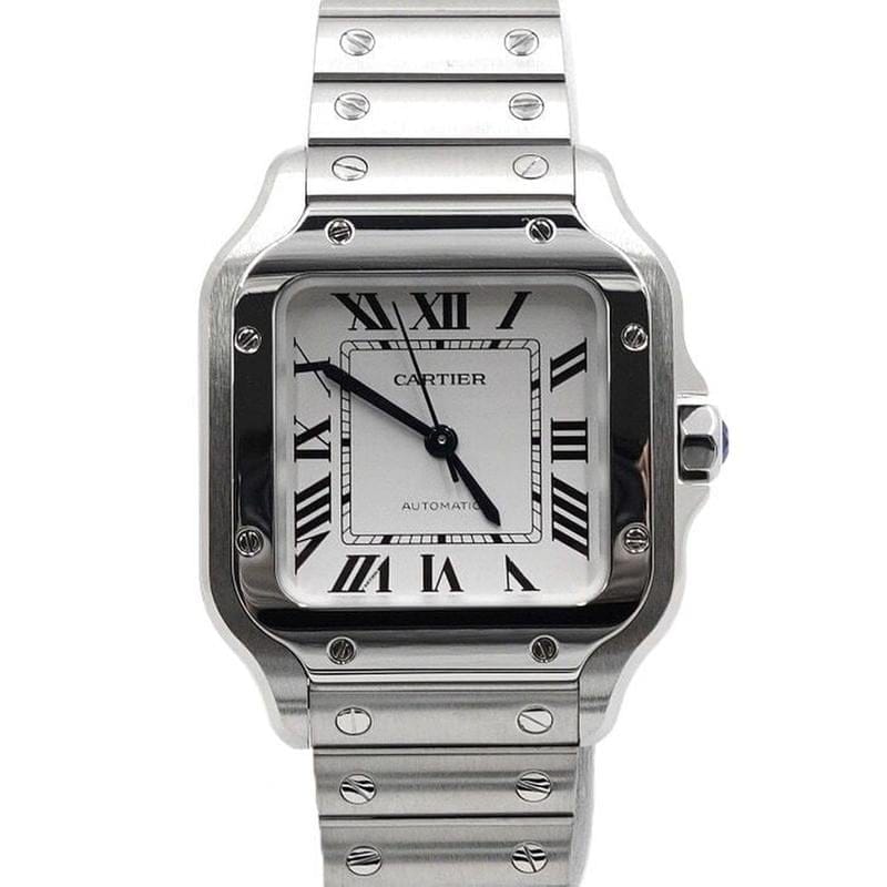 Cartier Santosde Cartier Medium Automatic Steel Men's Watch AA59197