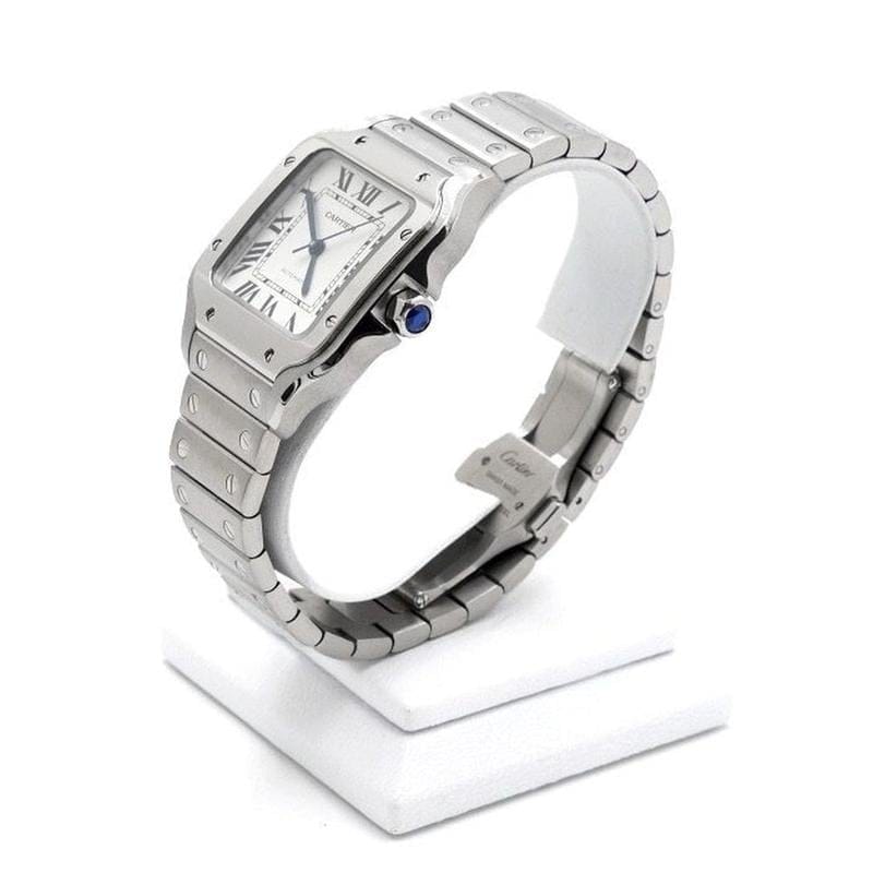 Cartier Santosde Cartier Medium Automatic Steel Men's Watch AA59197