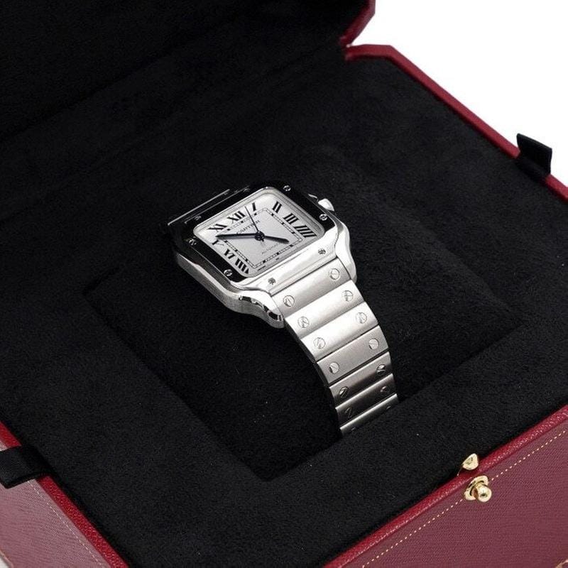 Cartier Santosde Cartier Medium Automatic Steel Men's Watch AA59197