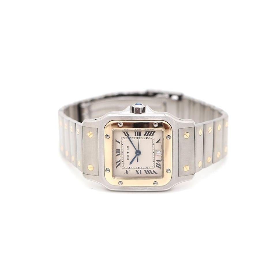 Cartier Santosde Cartier Large Combi Quartz Watch 29mm W20011 C4