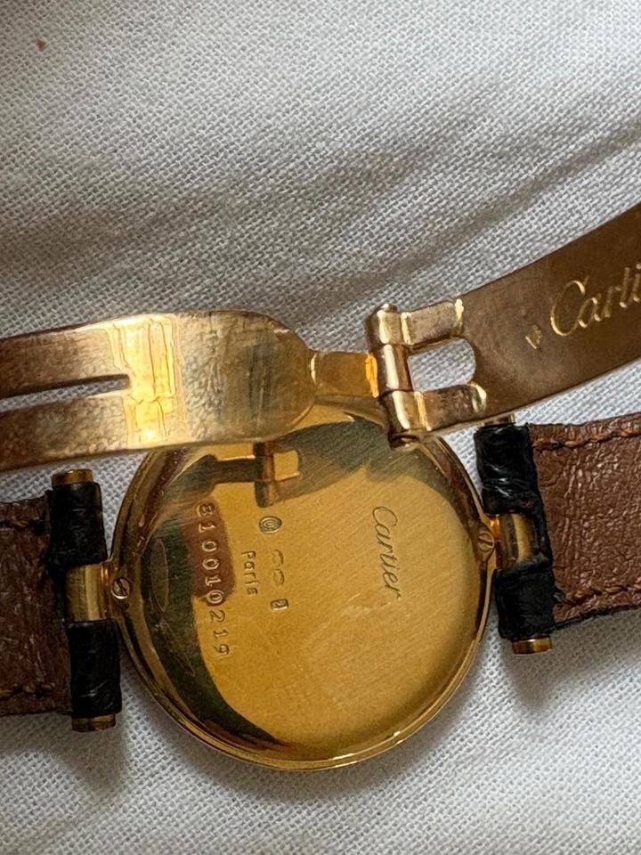 Cartier Vendomeor BOUCLE OR DEPLOYANTE