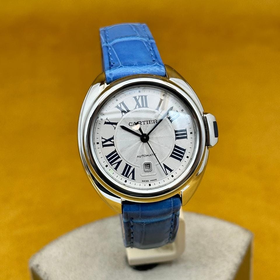 Cartier Clé de Cartierref 3867 Stainless Steel Automatic Date 31mm