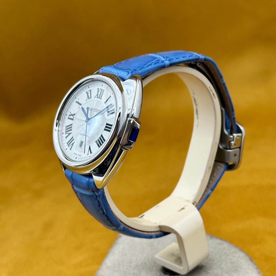 Cartier Clé de Cartierref 3867 Stainless Steel Automatic Date 31mm