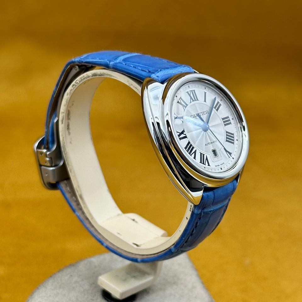 Cartier Clé de Cartierref 3867 Stainless Steel Automatic Date 31mm