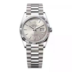 Rolex | Day-Date | 128239-0005 | 36 mm | Silver | Automatic