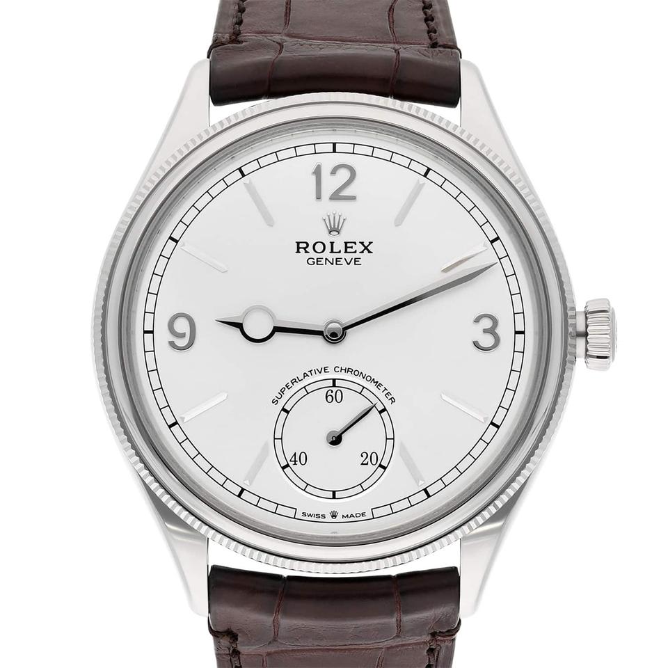 Rolex | 1908 | 52509-0006 | 39 mm | White | Automatic