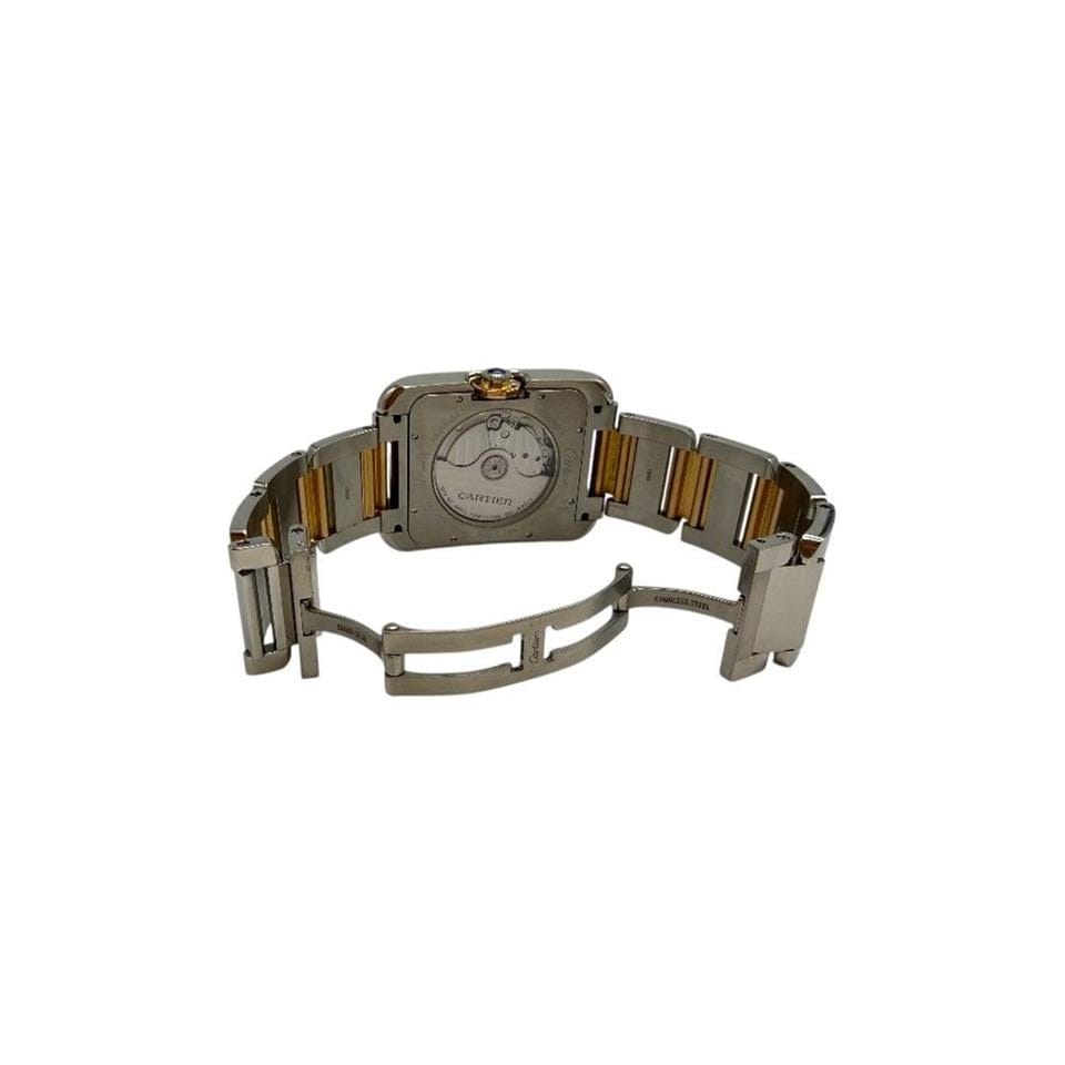 Cartier Tank Anglaise18 K Pink Gold Combi Watch XL 3507