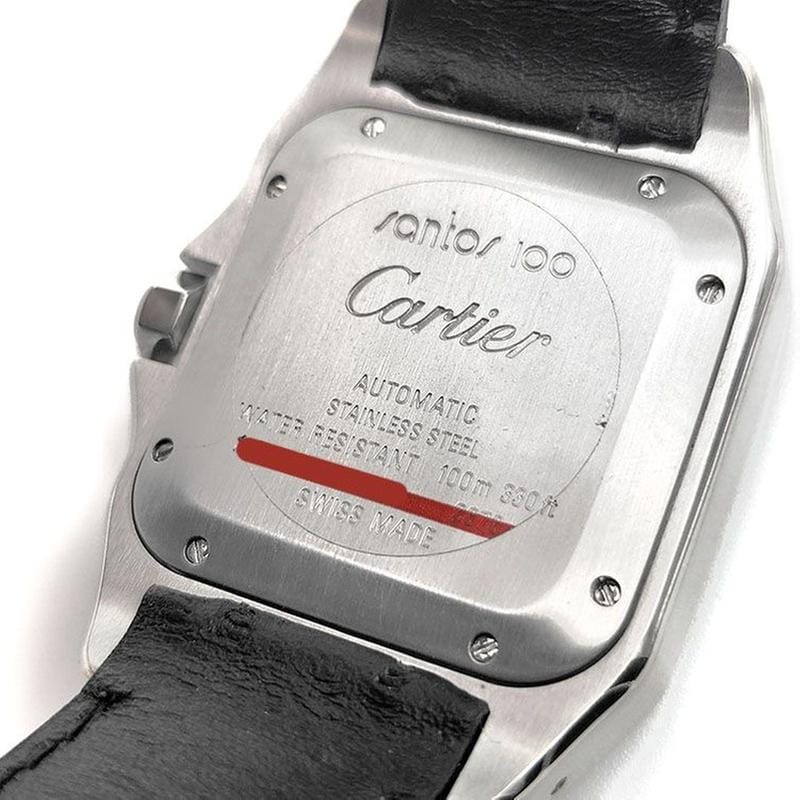 Cartier Santos 100 Steel Watch (Medium) L759496