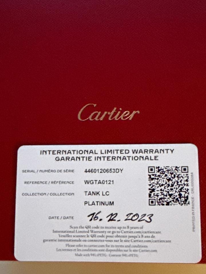 Cartier Tank