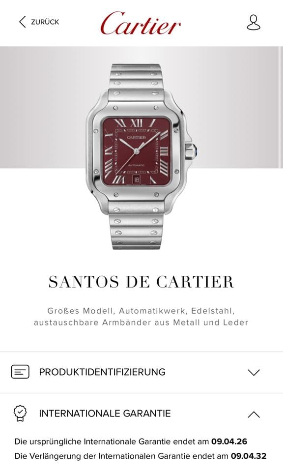 Cartier Santos