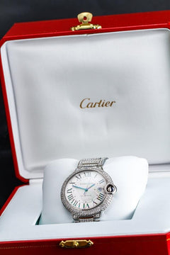 Cartier Ballon Bleu 42mm FULL ICED 42mm