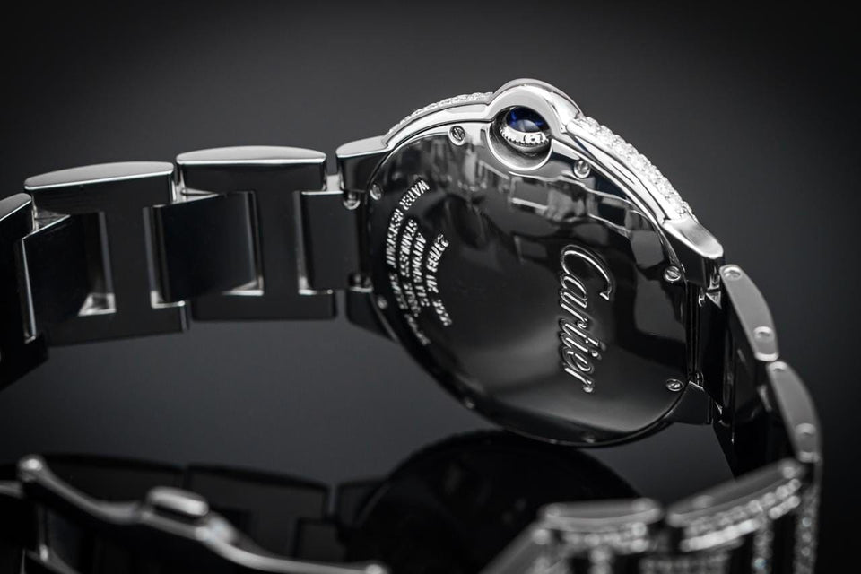 Cartier Ballon Bleu 42mm FULL ICED 42mm