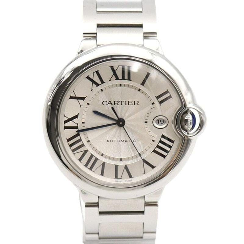 Cartier Ballon Bleu 42mm Large Automatic Steel Men's Watch aa44450