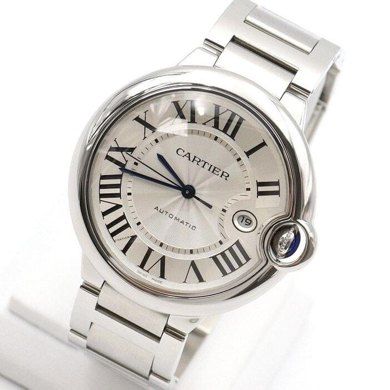 Cartier Ballon Bleu 42mm Large Automatic Steel Men's Watch aa44450