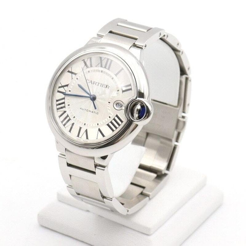 Cartier Ballon Bleu 42mm Large Automatic Steel Men's Watch aa44450